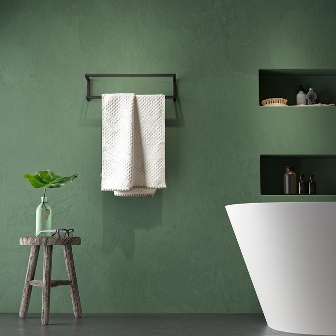 Handdoekrek badkamer in verschillende modellen. Sealskin Carre #sealskin #badkamer #handdoekrek #handdoekrekje