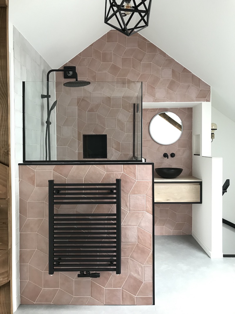 Designtegels voor de badkamer #badkamertegels #tegels #designtegels.nl