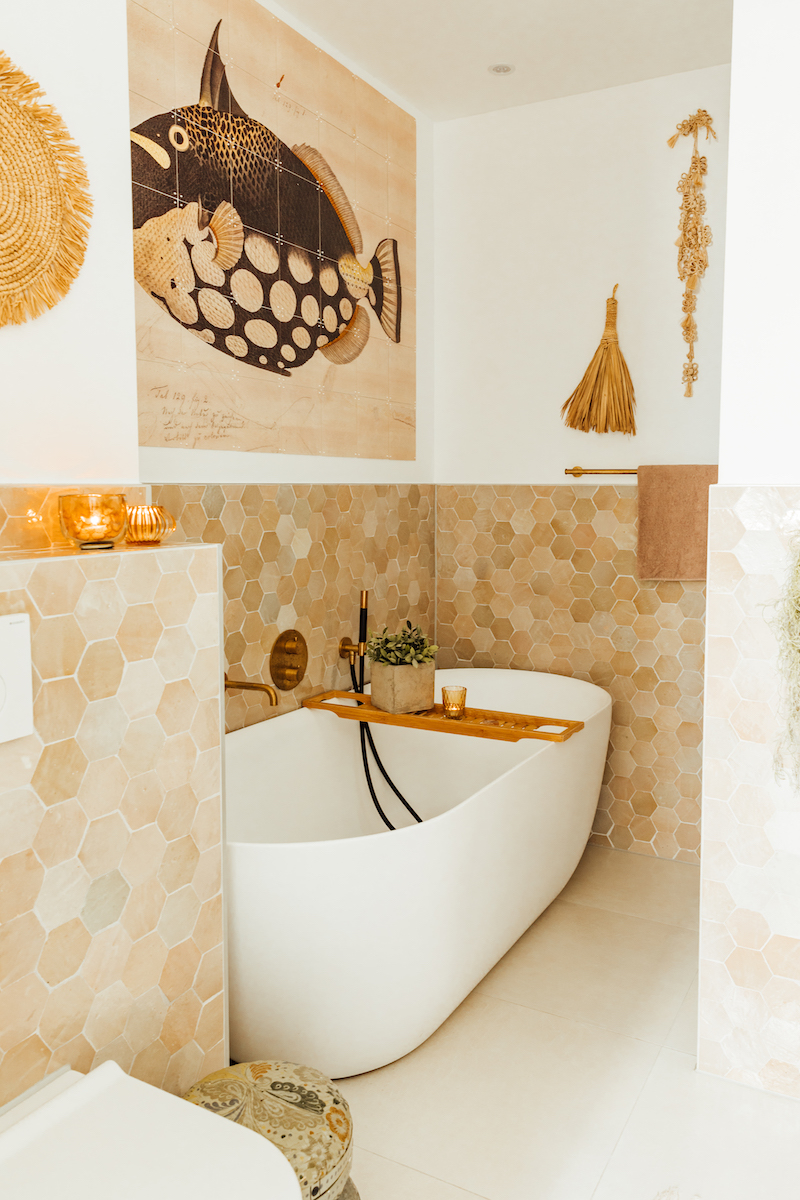 Designtegels voor de badkamer #tegels #badkamertegels #designtegels.nl