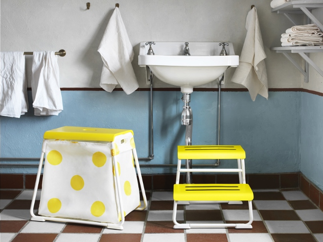 IKEA badkamer opstapjes Glotten met handige opbergbox