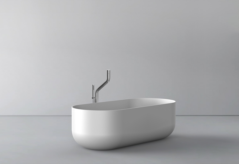 Nieuwe serie design kranen voor de badkamer van Jee-O - Flow series Dutch Design in samenwerking met Italiaanse designer Brian Sironi #wastafel #kraan #jeeo