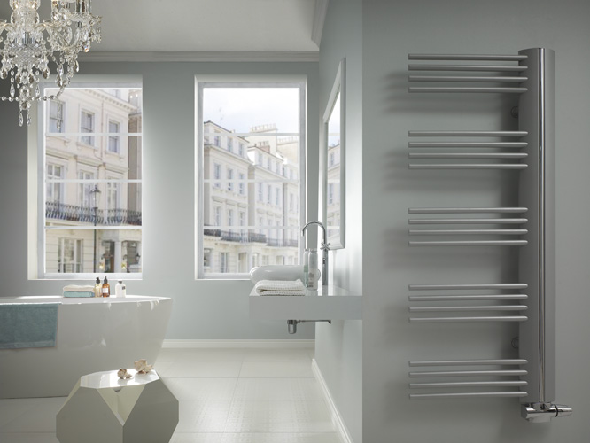 Elix design badkamerradiator via Laurens designradiatoren