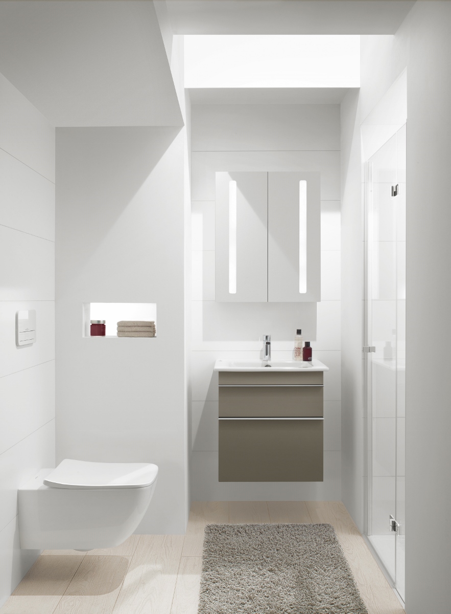 Toilet met wastafel Venticello van Villeroy & Boch